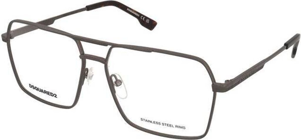 Dsquared2 D2 0157 Dark ruthenium 60/15/145 Herren Brillen