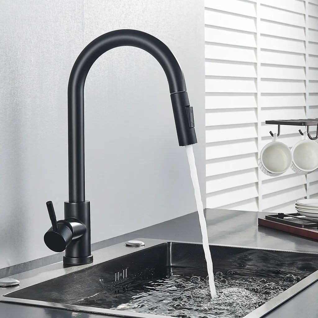 Wasserhahn Küche ausziehbar Küchenarmatur mit 2 Strahlarten Geschirrbrause Spültischarmatur Edelstahl Armatur Küche 360° schwenkbar Hochdruck Einhebel Mischbatterie für Küche Wasserhahn Küche ausziehbar Küchenarmatur mit 2 Strahlarten Geschirrbrause Spültischarmatur Edelstahl Armatur Küche 360° schwenkbar Hochdruck Einhebel Mischbatterie für Küche