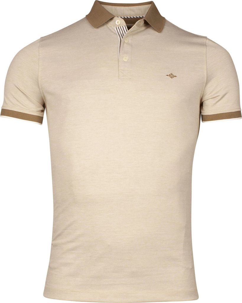 Baileys Poloshirt Kurzarm beige