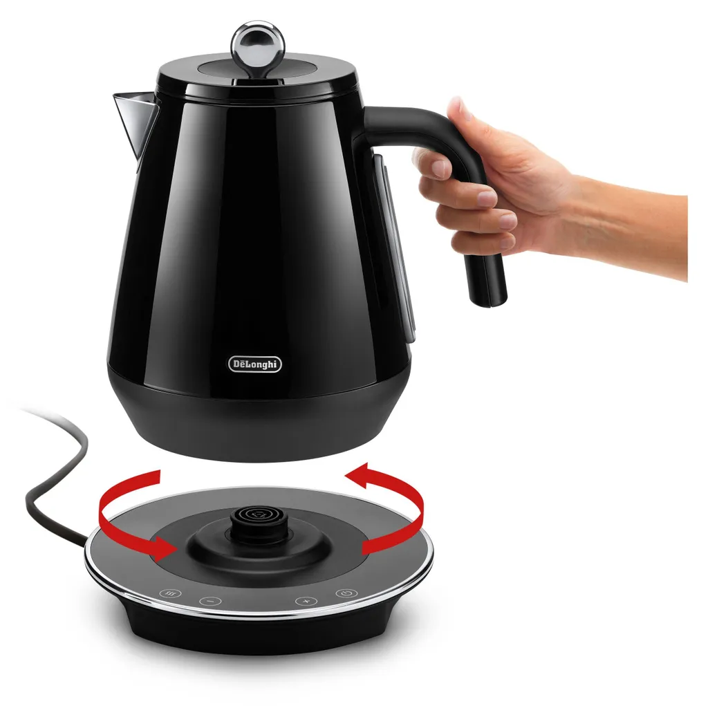 Préparer le Thé Facilement avec la Bouilloire De'Longhi KBY2011.BK Noire