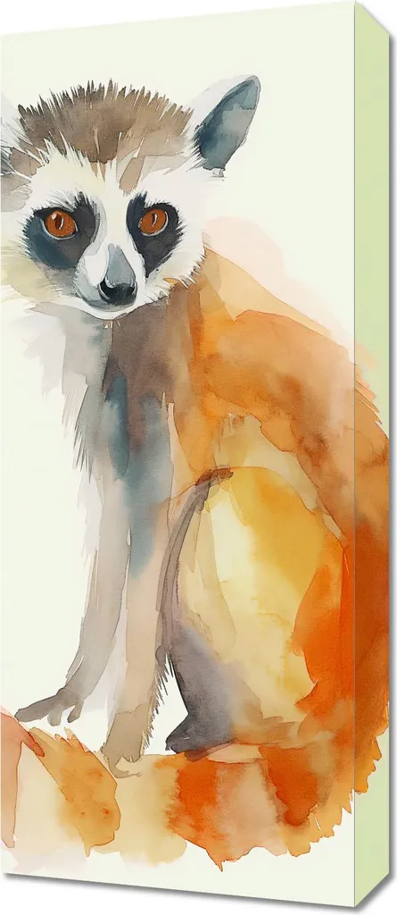 Quadro Lemurek 30x70 cm - Regala un Sogno alla Parete dei Bambini