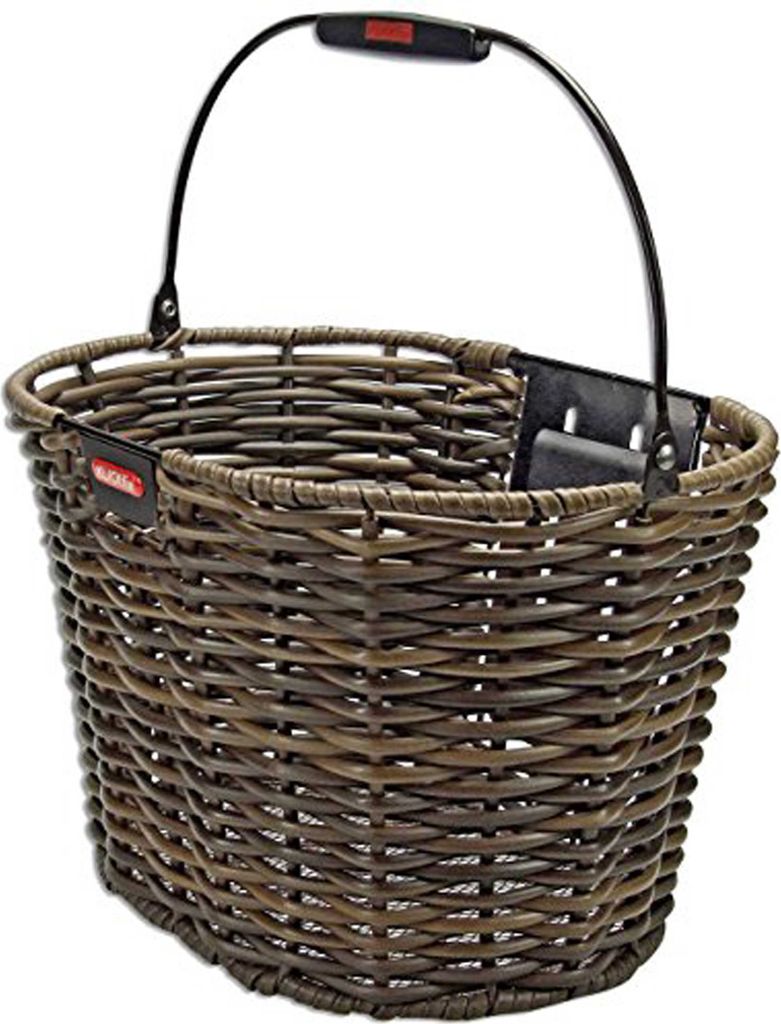 Klickfix Structura Oval Korb Lenkerkorb Einkaufskorb braun Produktbild 