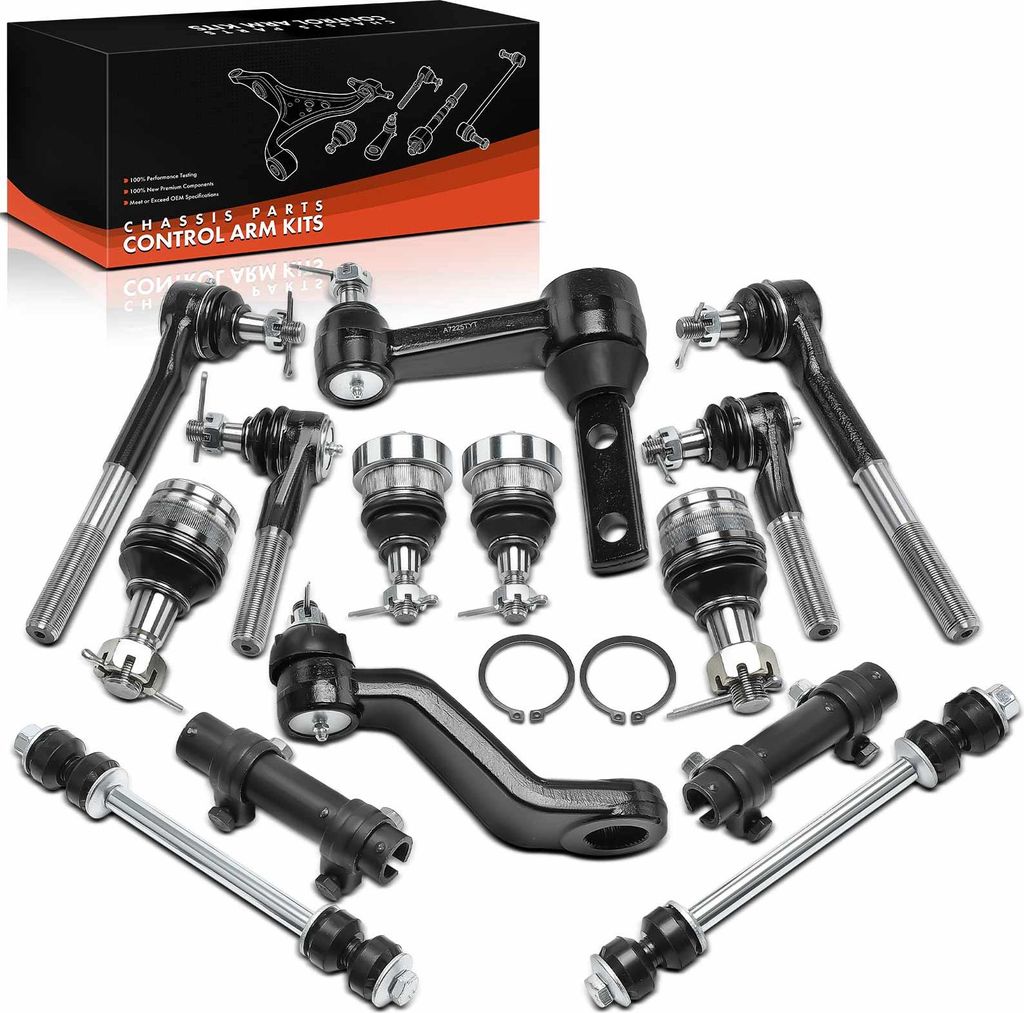 Frankberg 1x Querlenker Satz Vorderachse für Dodge Ram 1500 Extended Cab Pick-up Standard 2500 3500 Crew 1996-1999