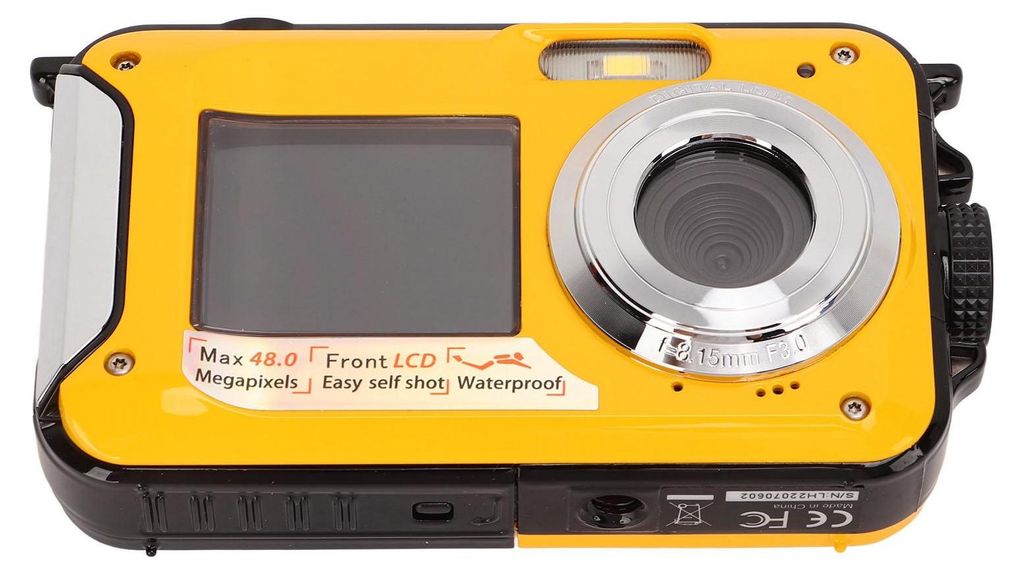 Full HD 2,7K 48MP 10ft vodotěsný digitální fotoaparát 16x Obrázek produktu 