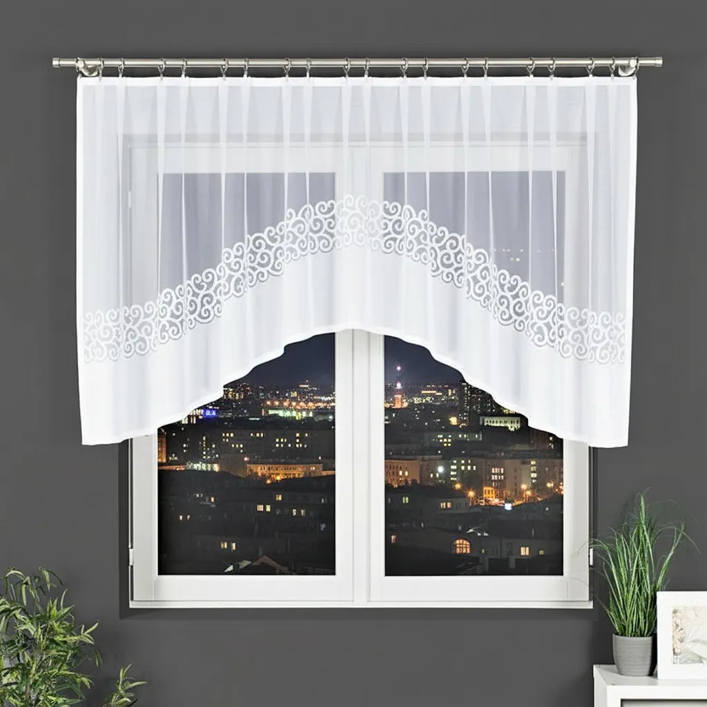Tenda MARKIZETA DANIELA Jacquard Bianco 300x110 | Luce e Privacy