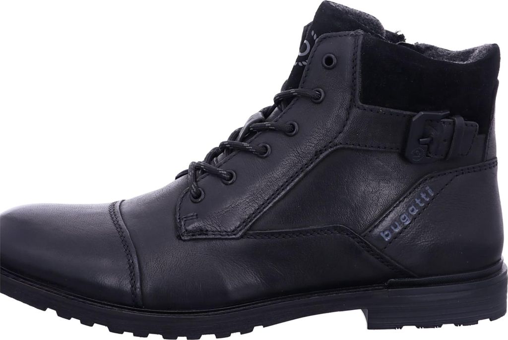 Bugatti Schnürstiefeletten Herren 32313333303435 Schwarz 44 EU