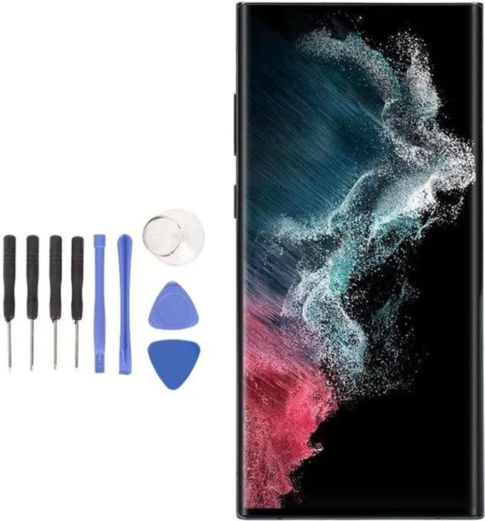 Écran LCD 6,8 Pouces Cassé ? Kit de Réparation avec Cadre pour Mobile