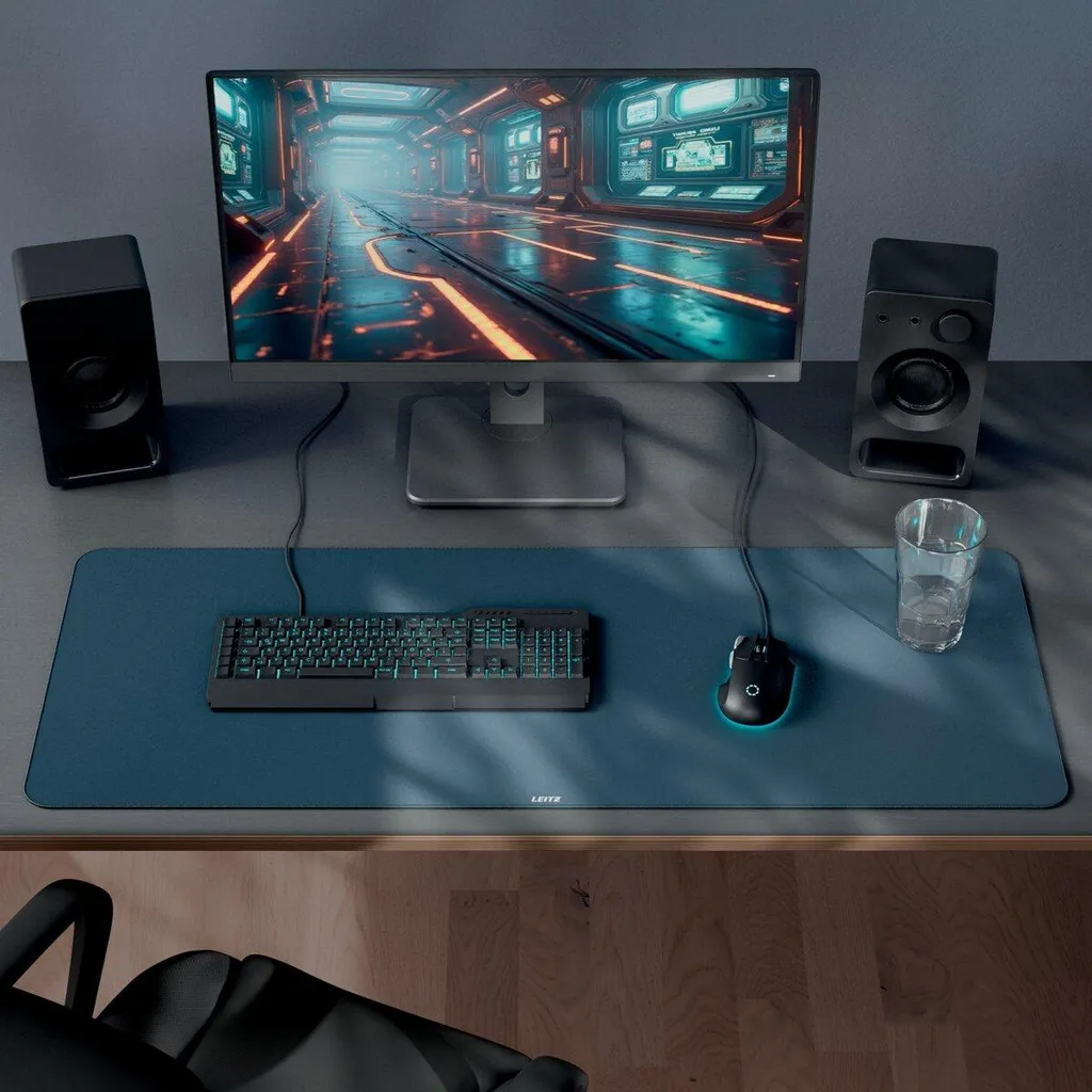 Tapis de Souris Gaming Leitz Format Large 1m pour Bureau et Travail