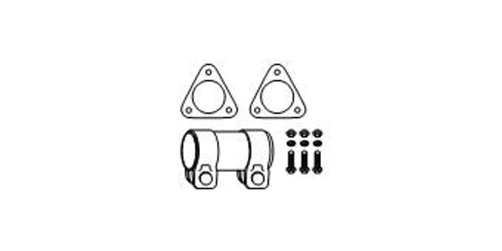 HJS Montagesatz Katalysator Montagesatz Abgasanlage 82 11 3268 für VW Golf V Schrägheck (1K1)