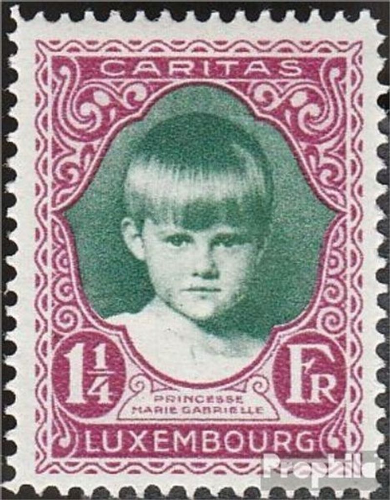 Briefmarken Luxemburg 1929 Mi 216 gestempelt Kinderhilfe