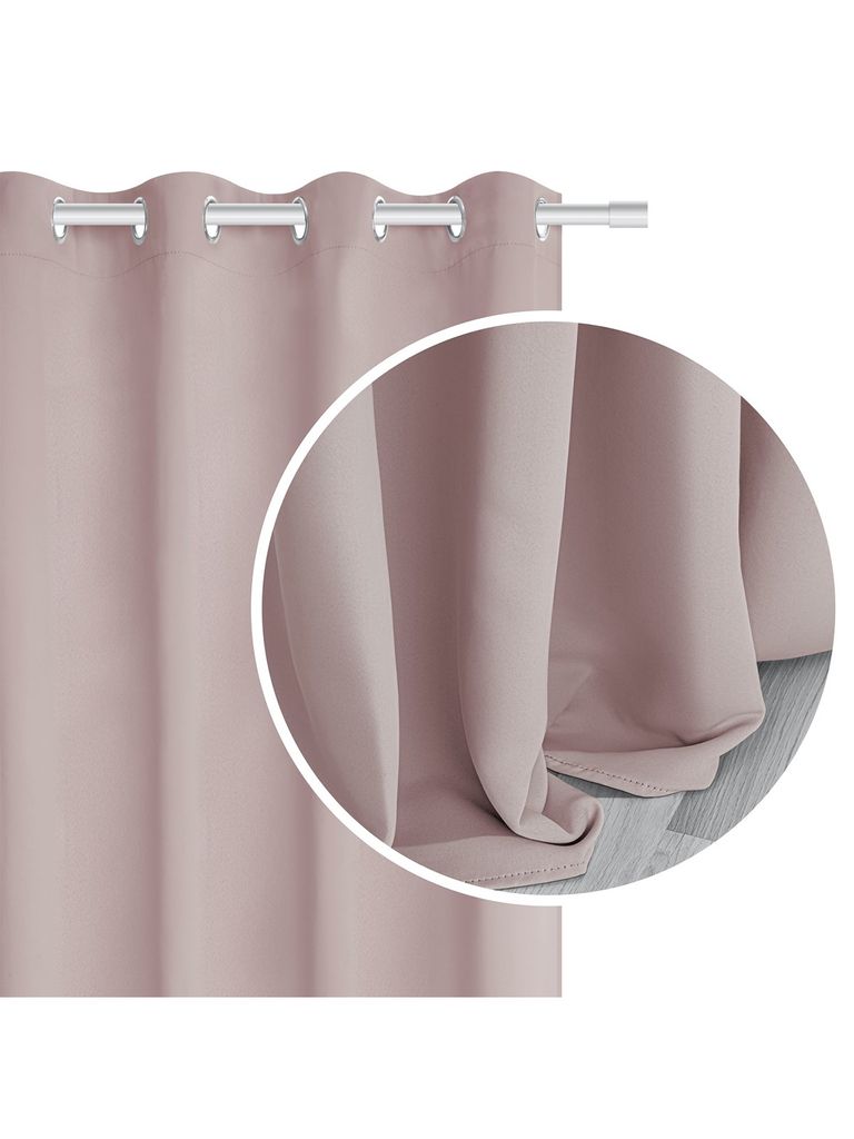 SIIN Verdunkelungsvorhang Vinzenz Puderrosa 140x250 Produktbild 