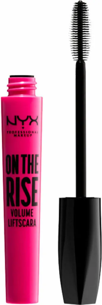 Mascara Professionale NYX On The Rise Nero - Tenuta e Volume Estremo