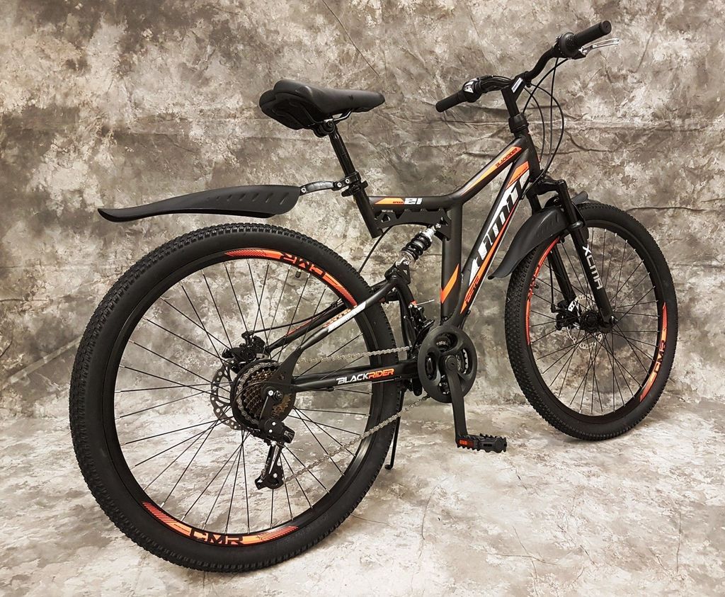 26 Zoll MTB BLACKRIDER VON UMIT Vollgefedert 21-Gang Produktbild 3