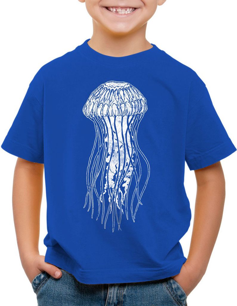 style3 Leonard Jellyfish Kinder T-Shirt Qualle