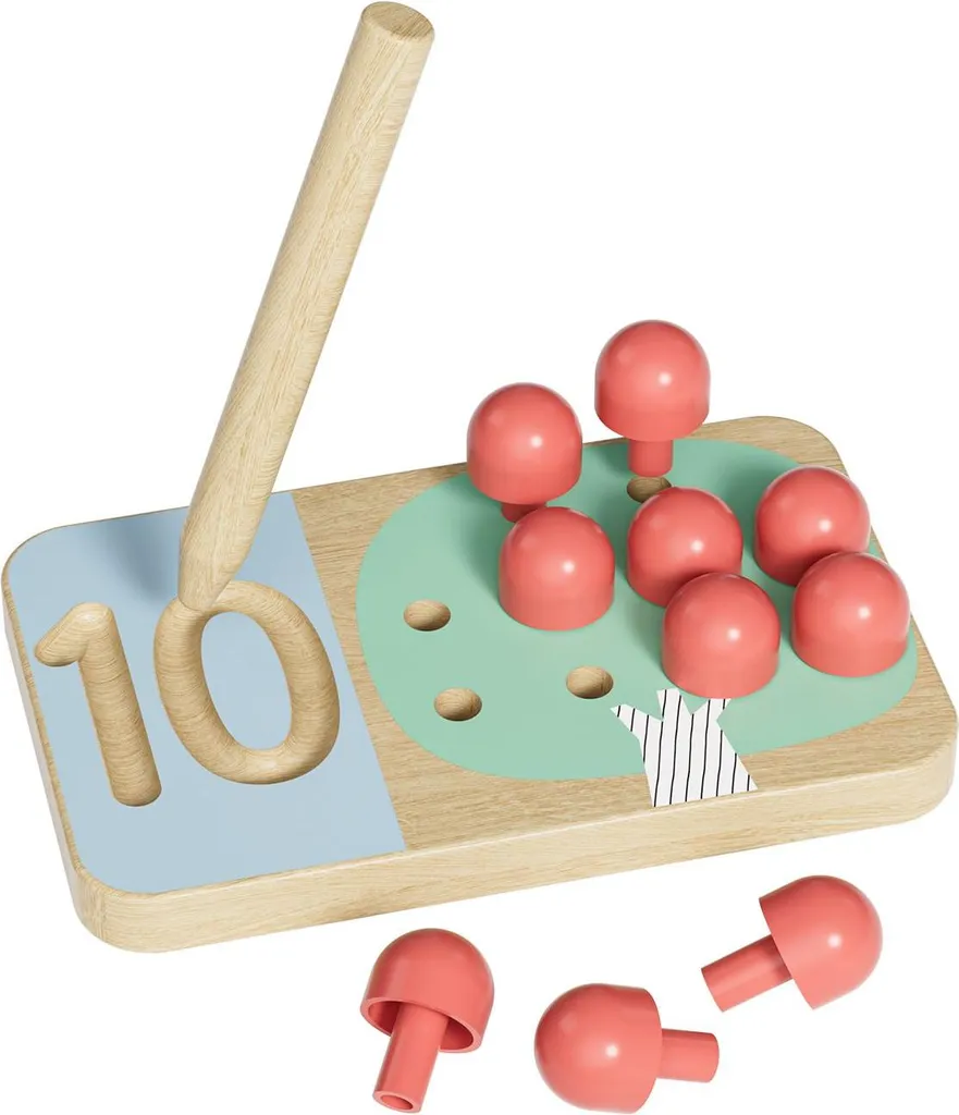 Apprendre à Compter et Écrire : Jeu Magnétique Obstbaum dès 3 ans