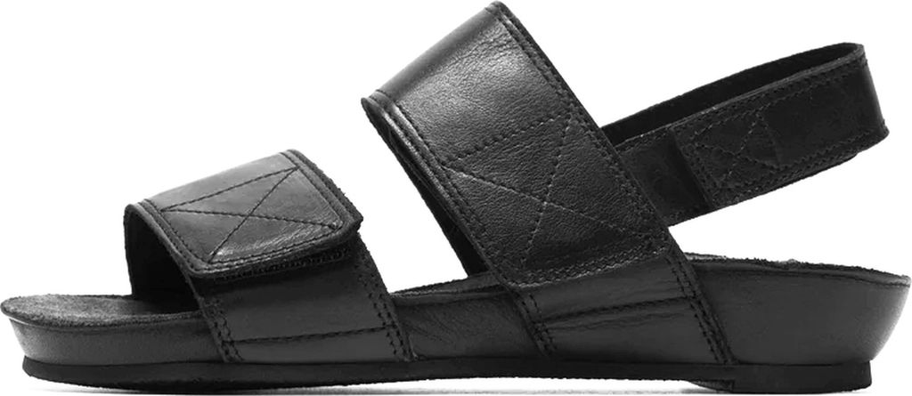 Ca Shott Casava Velcro Sandal - Schwarz Leder Größe: 38 Normal