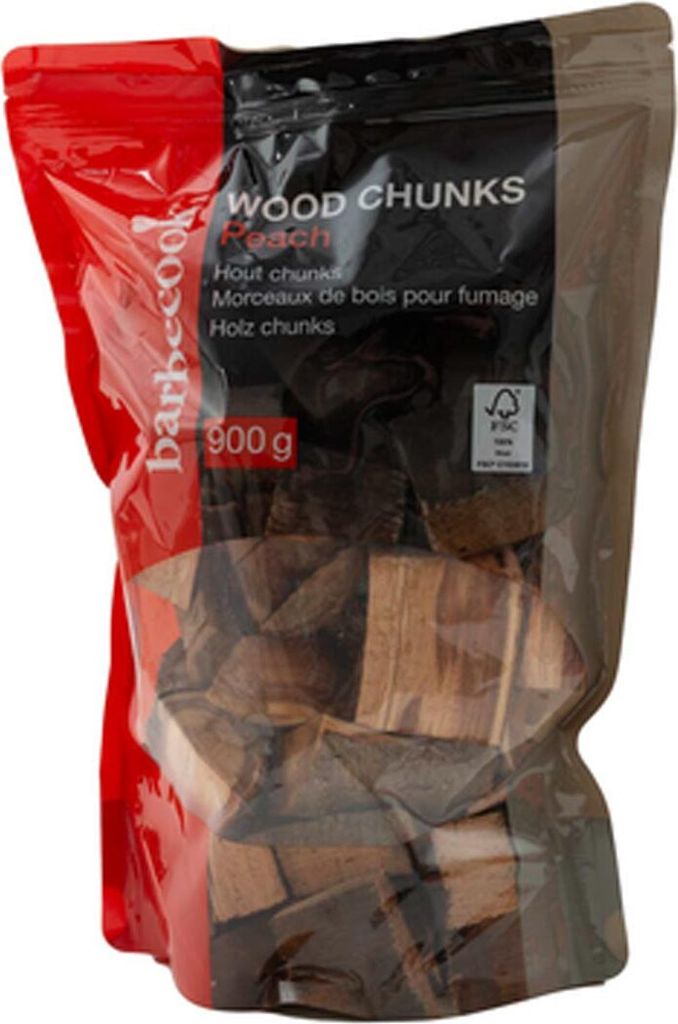 Barbecook Holz Chunks Pfirsich