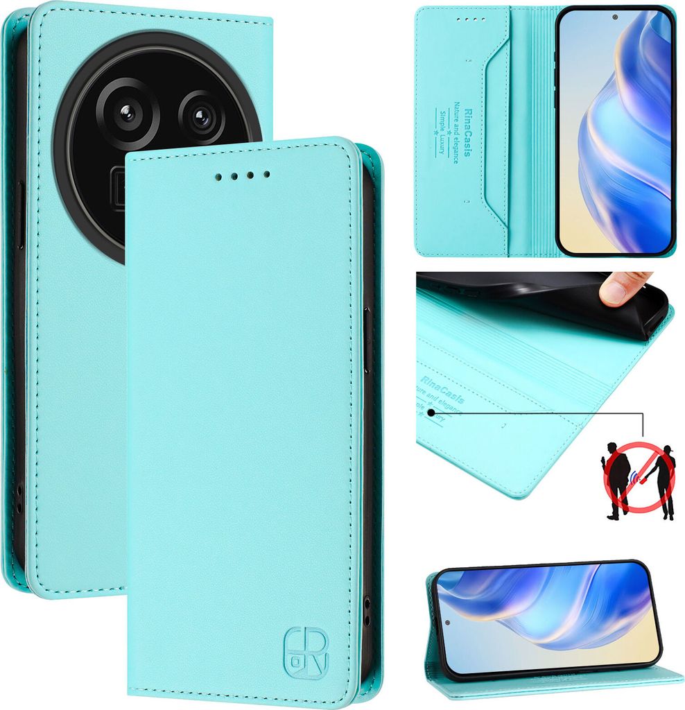 Lederhülle für Sharp Aquos R9 Pro /SH-54E Hülle Flip Produktbild 