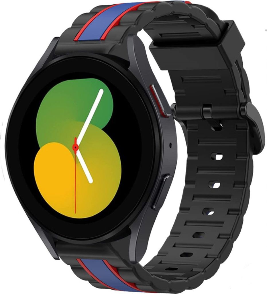 Strap-it Samsung Galaxy Watch 5 - 40mm Special Edition Band (Schwarz/Blau)