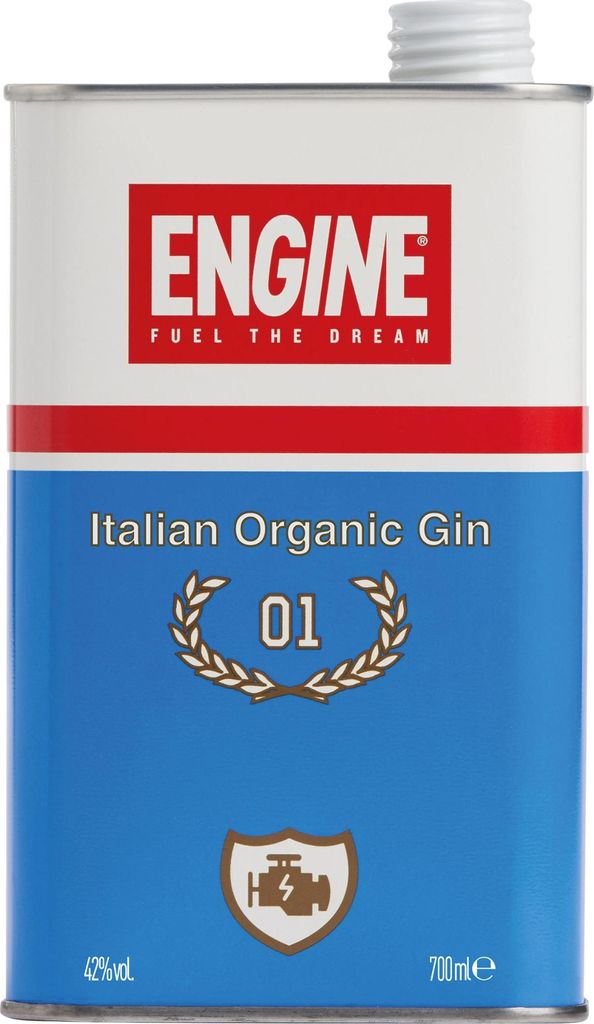 ENGINE Organic Italian Gin 42% Vol. 0,7l Produktbild 