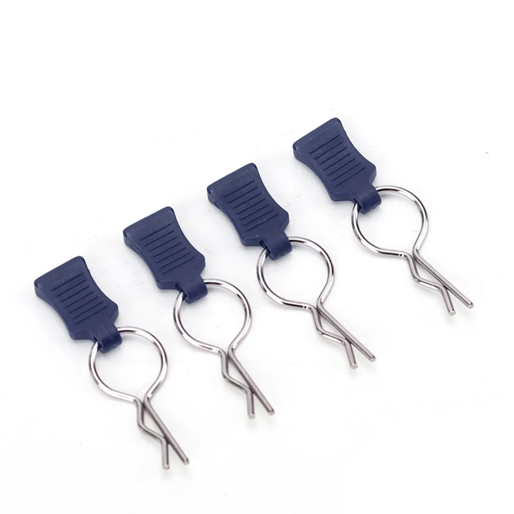 Set Clip Carrozzeria RC Professionale - Perni Shell Pin 1/10 1/8 Acciaio