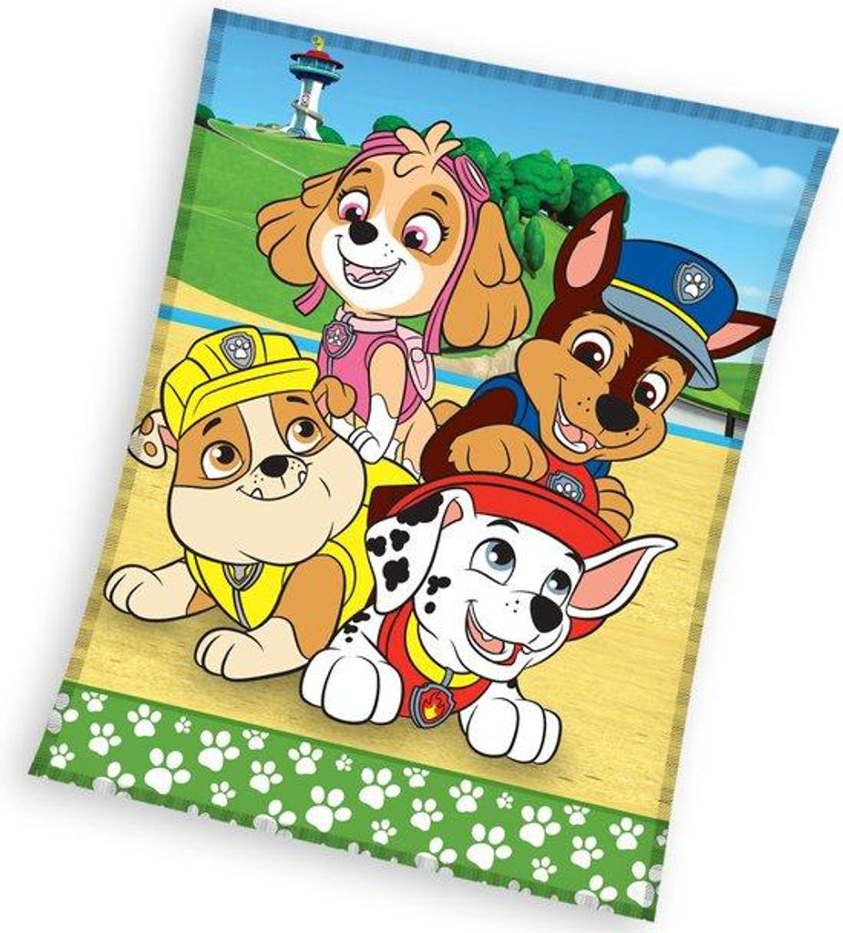Unyqoos® PAW Patrol Fleecedecke 'Rescue' – 150 x 200 cm, Produktbild 