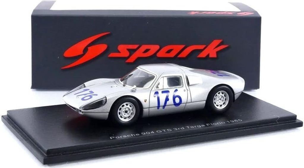 Porsche 904 GTS #176 3rd Targa Florio 1965 - 1:43 - Spark