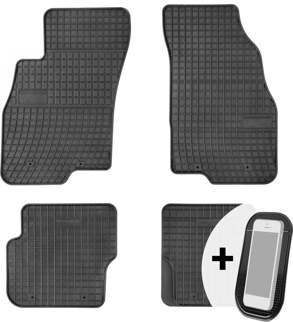 Set Tappeti Auto Gomma Fiat Punto 2009-2018 | Protezione Totale 3D