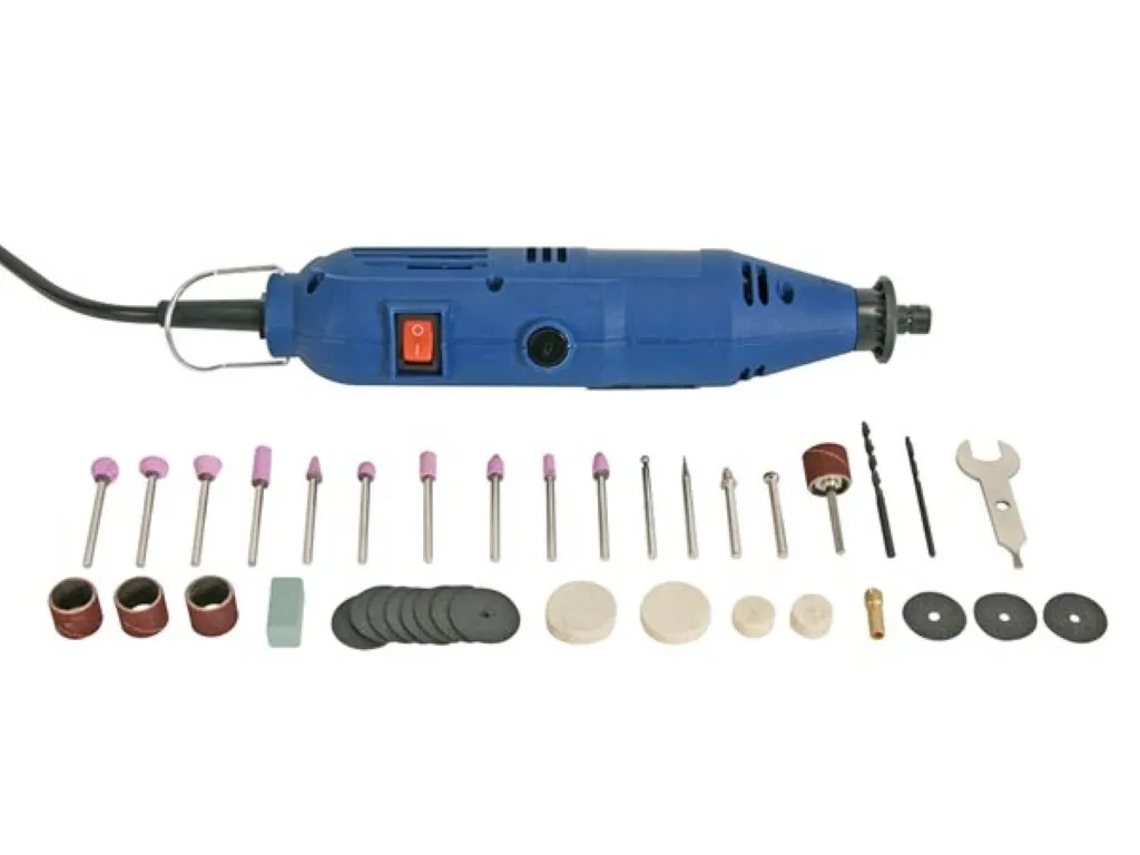 Mini perceuse haute vitesse avec 40 accessoires pour gravure fine