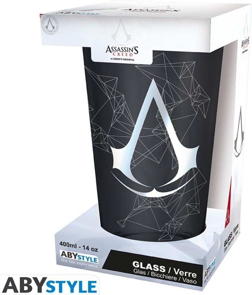 ABYstyle Assassin's Creed, Černá, Stříbrná, 1 kusů, Kužel, Obrázek produktu 