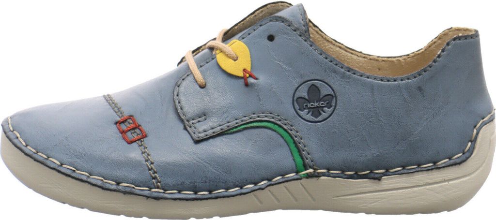 Rieker Damen Schnürschuh Halbschuh 52528, Größe:40 EU, Produktbild 64