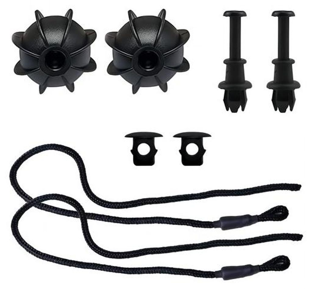 Universaler Kofferraumhaltebügelriemen - Schwarz - 50 cm Länge