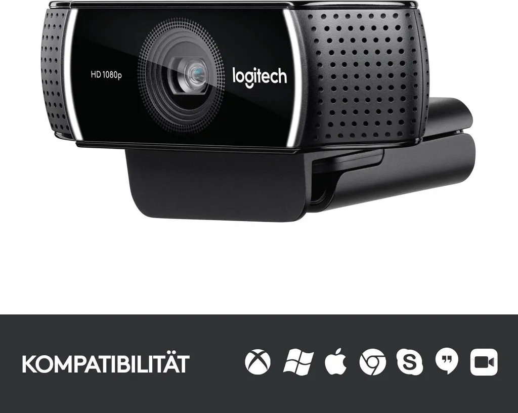 Logitech C922 Pro Stream Webcam 1080p : Correction Faible Luminosité - 36