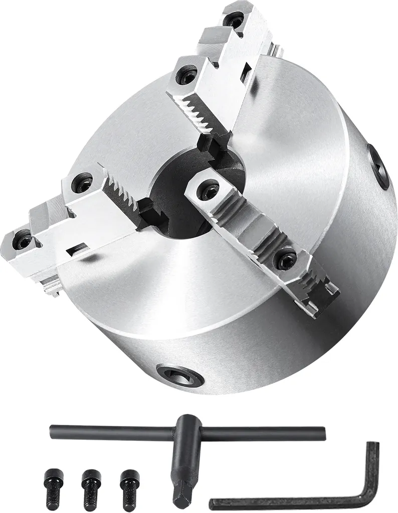 Mandrin autocentré 250 mm à 3 mors pour centres d'usinage CNC
