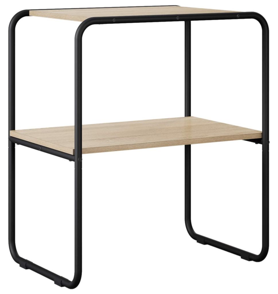 vidaXL Konsolentisch Sonoma-Eiche 60 x 42,5 x 70 cm Holzwerkstoff