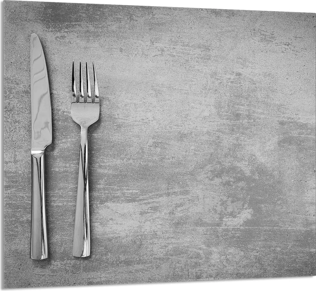 OFFERTA Piatto Vetro Cucina 65x60 Posate | Proteggi e Arreda Ora
