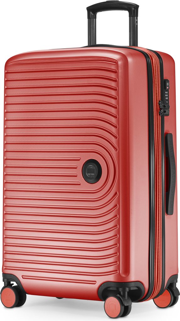 HAUPTSTADTKOFFER - Mitte - Mittelgroßer Koffer Trolley Hartschalenkoffer, Check-In Gepäck mit XL Erweiterung, Dopperollen, TSA-Schloss, 68 cm, 88...