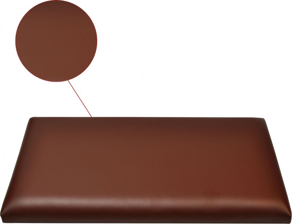 Steinbach SSBR braune Kunstleder-Sitzauflage / Sitzpolster für SPB 401