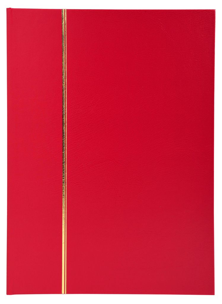 EXACOMPTA Briefmarkenalbum 225 x 305 mm rot 48 Seiten Produktbild 