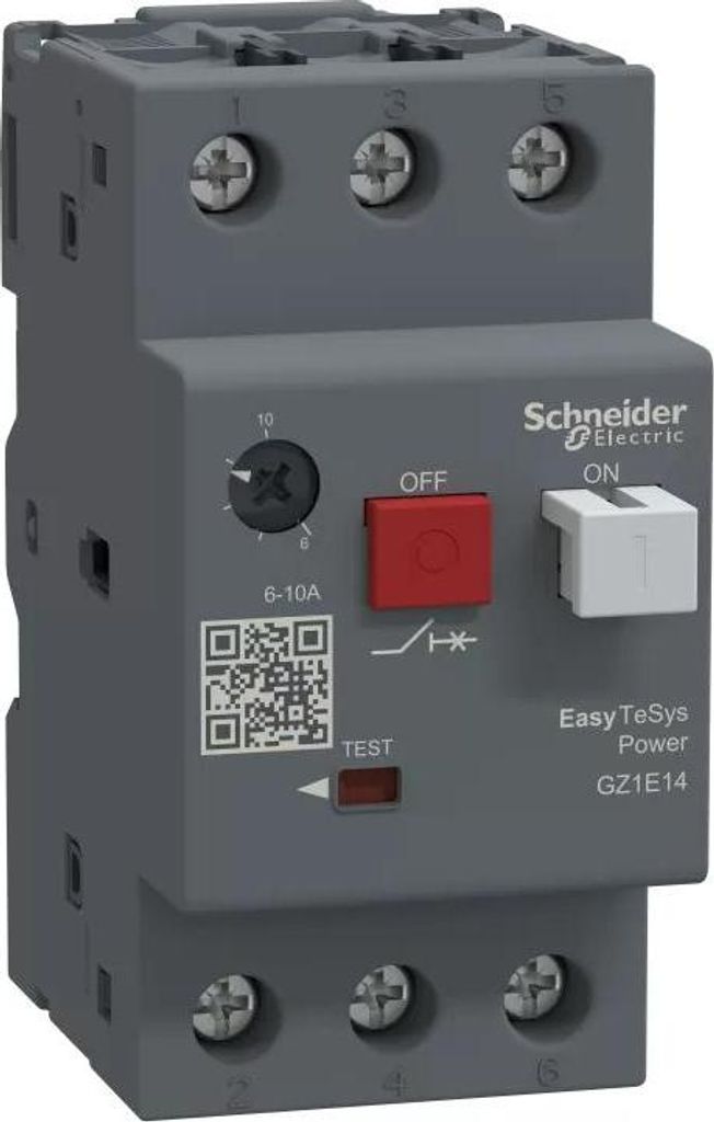 Schneider ochranný spínač motora 3P 6-10A GZ1E14 Obrázok produktu 