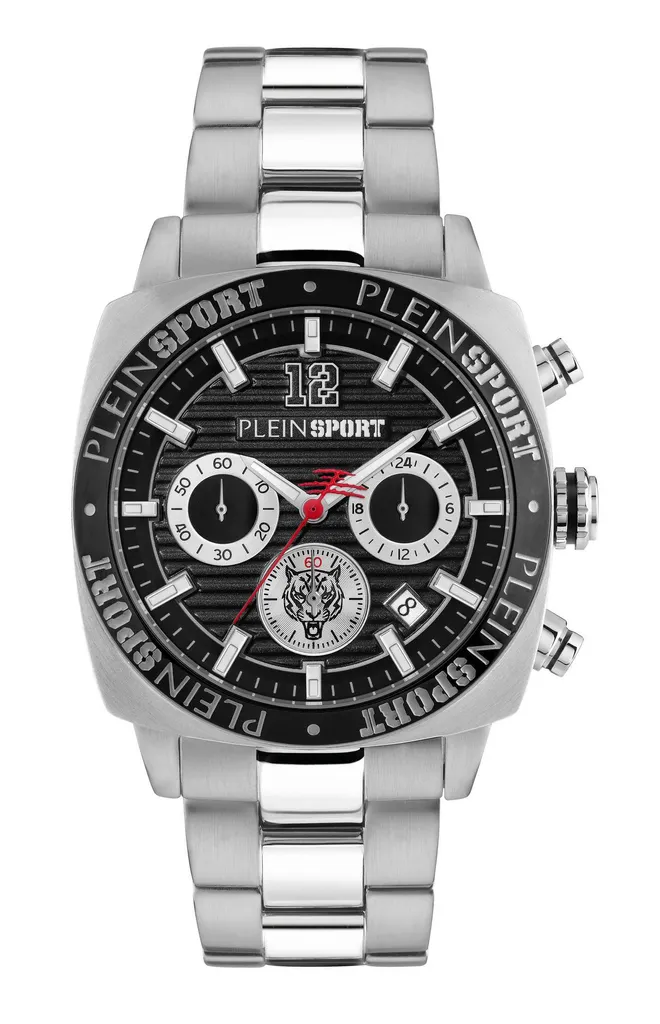 Chronographe Homme Wildcat PSGBA1123 Philipp Plein Acier Noir Durable