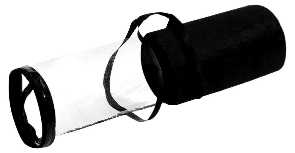 Geschenkpapierhalter, Weihnachtsdekoration, Aufbewahrungstasche, tragbare transparente Tasche für Hauswirtschaftsraum, Schrank, Unterbett, Rolle, ...