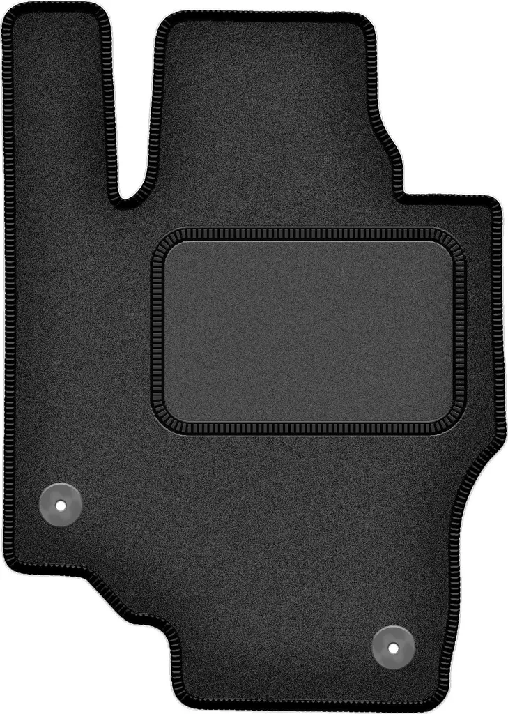 Tappetino Guida Skoda Octavia III IV - Velluto Nero Alta Qualità