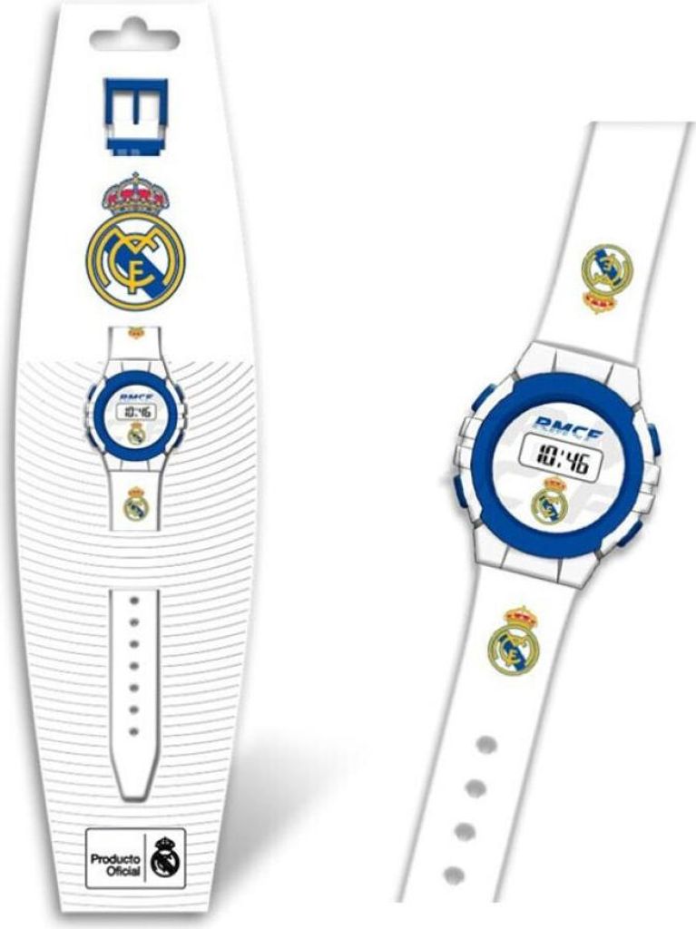 KIDS EUROSWAN Real Madrid Digitaluhr RM00014 89339 Produktbild 