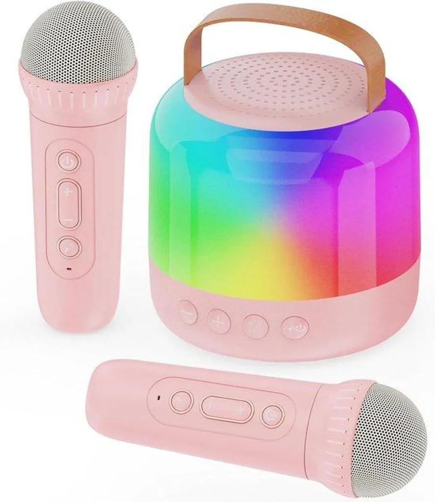 Haut-parleurs Bluetooth Nomades avec Jeu de Lumières LED et Effets Son
