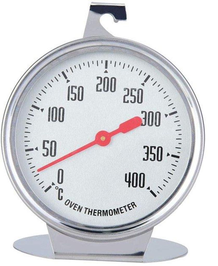 Roestvrijstalen Küchen-Thermometer für Pizza und Grill - Temperaturmessgerät bis 400°C