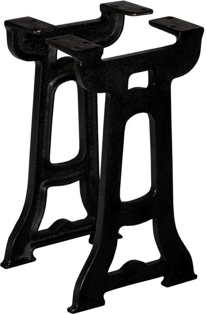 Sitzbank-Beine 2 Stk. Y-Gestell Gusseisen