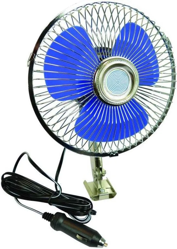 Ventilateur 12V 15cm : fini la chaleur étouffante en voiture sans clim