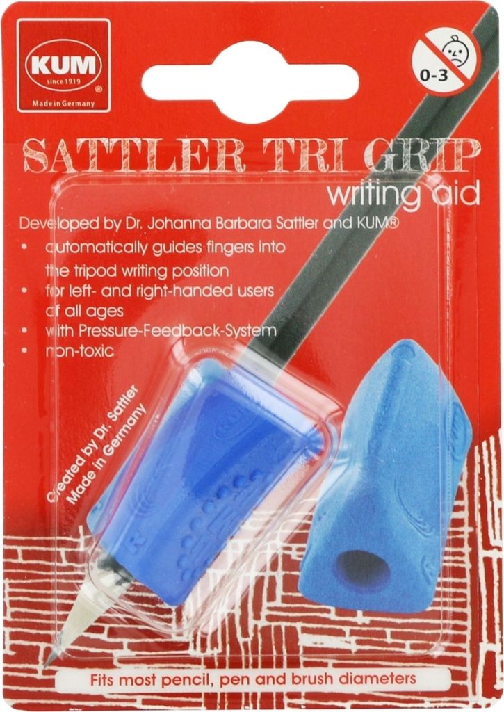 Schreibhilfe Sattler Grip farbig sortiert Blister Packung mit 12 Stück