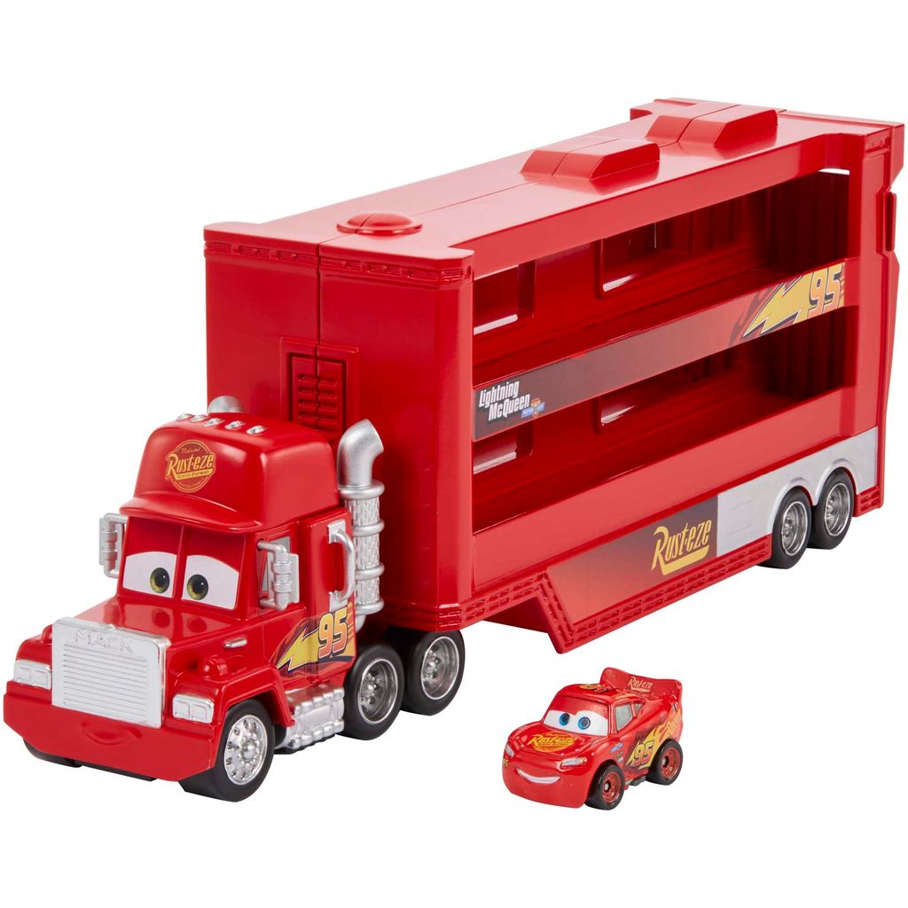 Spielzeug Lkw Träger & 6 Mini Autos Spielset Transport Auto Kinder Spielzeug 